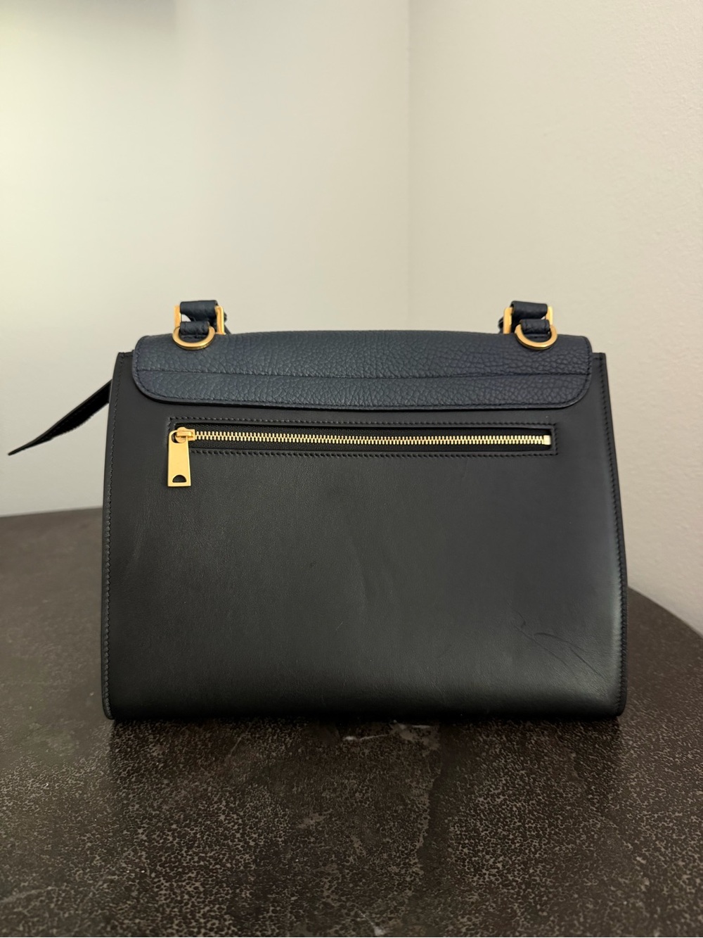 Celine Trapeze Bag with Gold Hardware and Shoulder Strap - Pre-Loved - Picture 4 of 13